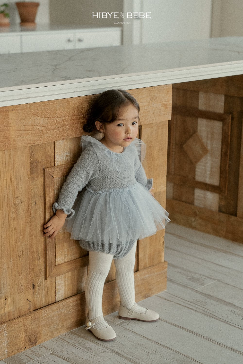 韓國童裝 24秋冬 | HB24449 LINA KNIT SUIT - FLO | FLOWERKKOCH