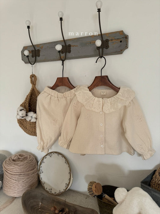 韓國童裝 24秋冬 | MA24420 ANN BLOUSE - FLO | FLOWERKKOCH