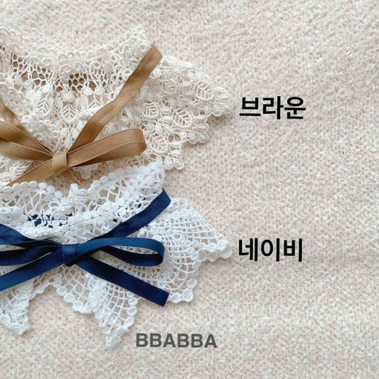 韓國童裝 24秋冬 | bbabba Lace Cape BA24404 - FLO | FLOWERKKOCH