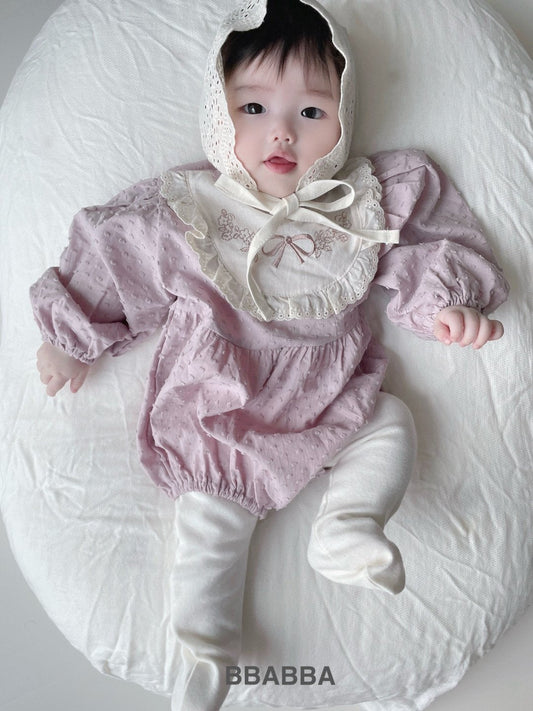 韓國童裝 24秋冬 | bbabba Ribbon Suit - FLO | FLOWERKKOCH