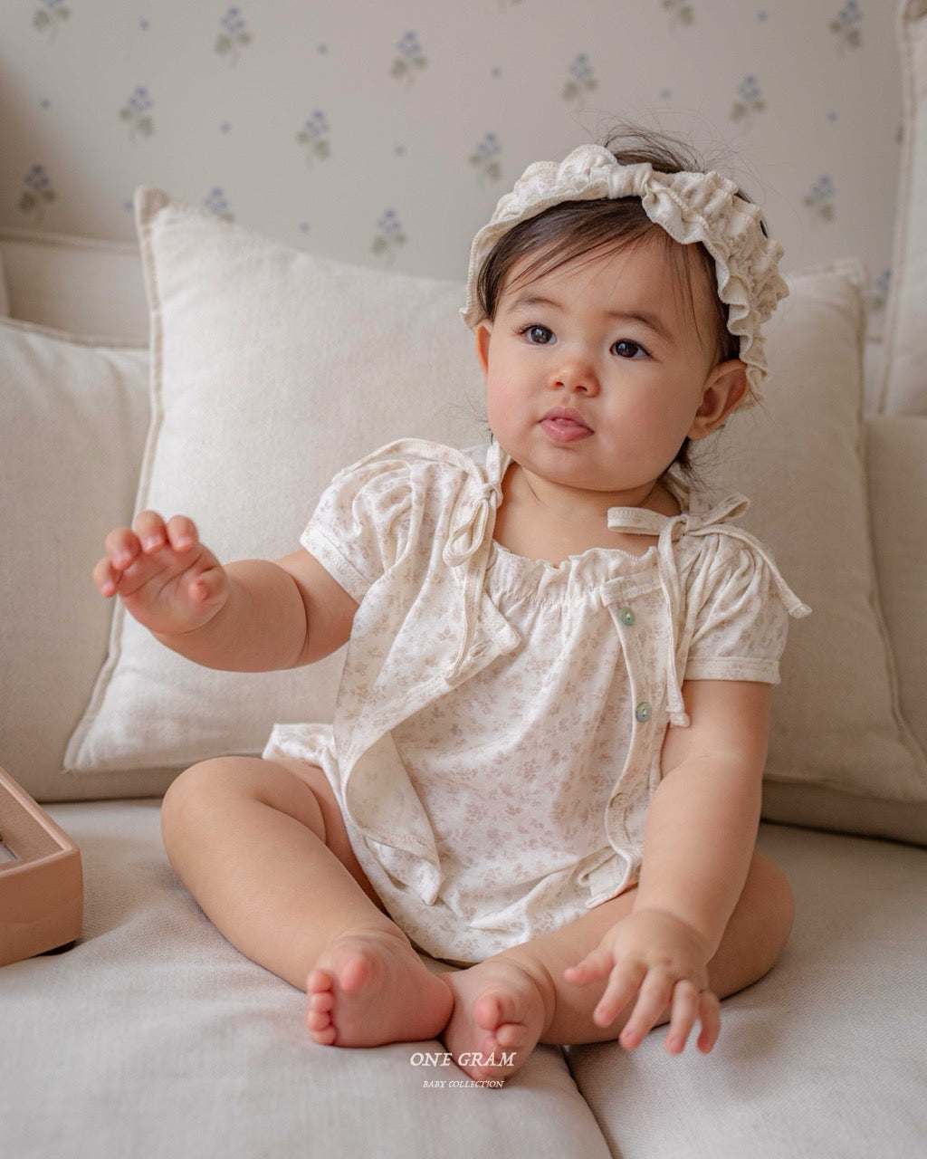 韓國童裝 25夏 | GR25211 BABY JENNA - BABY SUIT (SINGLE ITEM)