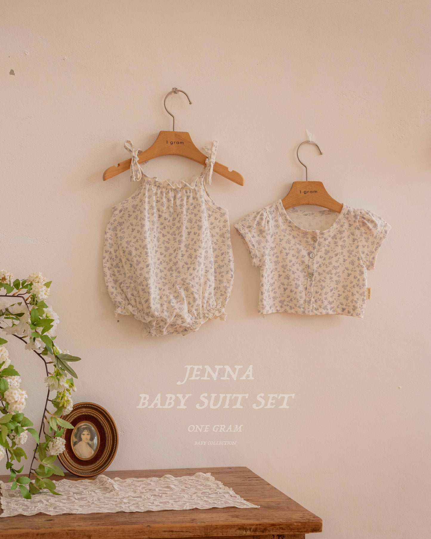 韓國童裝 25夏 | GR25211 BABY JENNA - BABY SUIT (SINGLE ITEM)