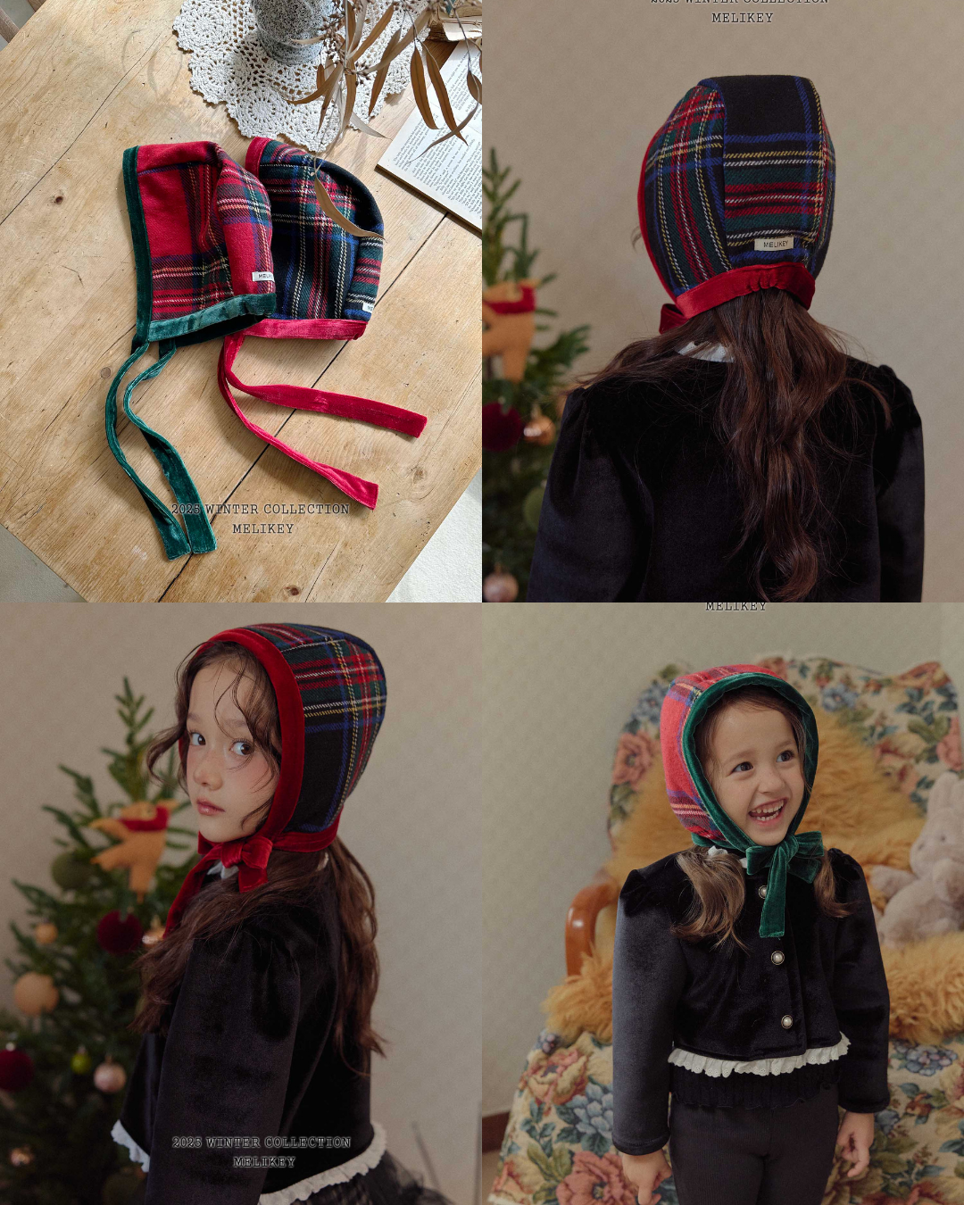 韓國童裝 25秋冬 | ME25413 Merry Bonnet