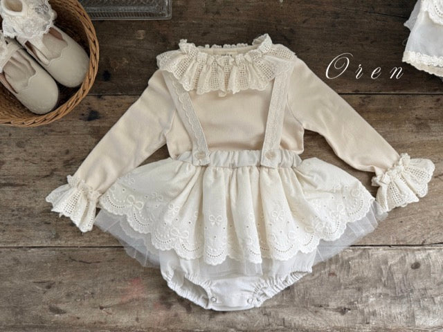 韓國童裝 25秋 | OR25309 Eloi Lace Bloomers