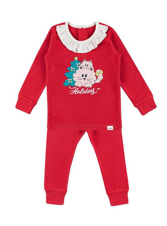 SALE 室內服團購 (30/9截單) 無螢光長袖套裝 Christmas 24 LS28