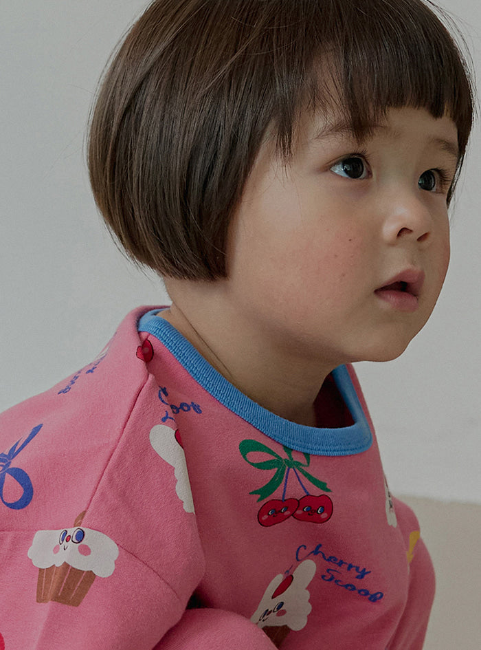 25FW 新款 室內服團購 (30/9截單) 無螢光長袖套裝(90-140) LS64