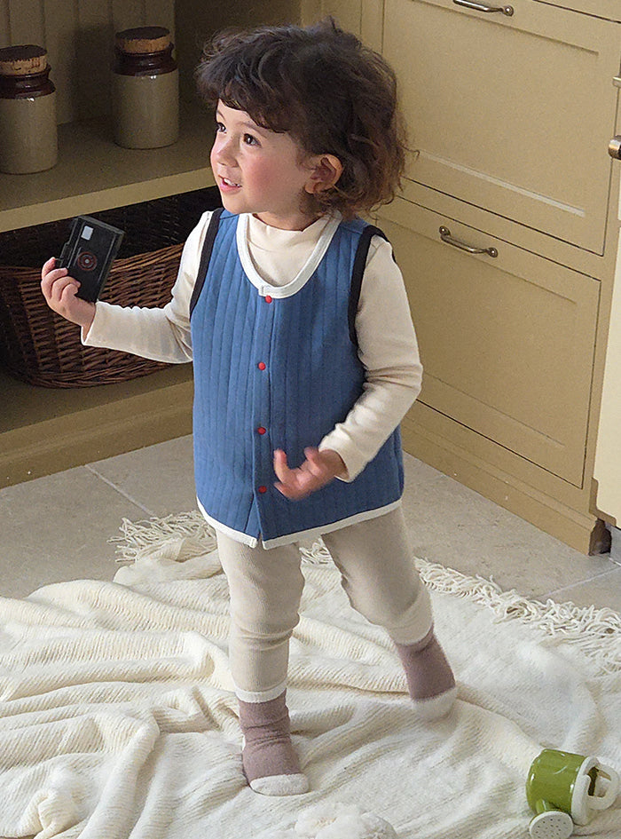 25FW 新款 室內服團購 (30/9截單) Vest (90-140) V77