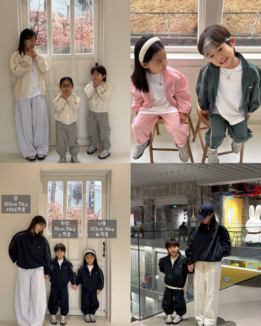 韓國童裝 26春 | 必買親子裝 | All-Day Top and Bottom Set (Kids)