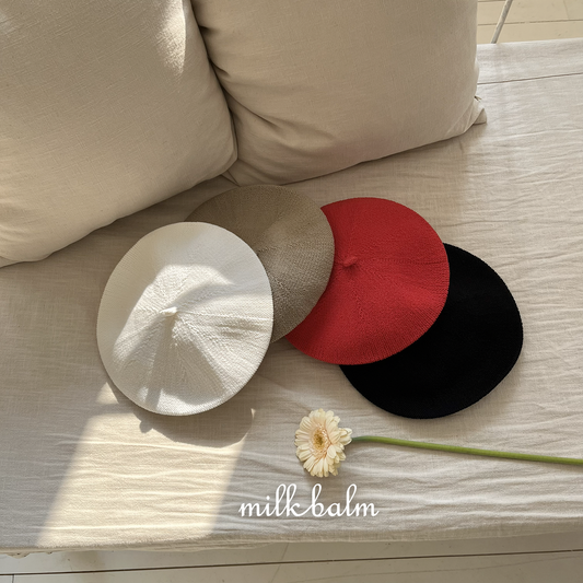 韓國童裝 26SS| MK26 Angela Beret Free Size