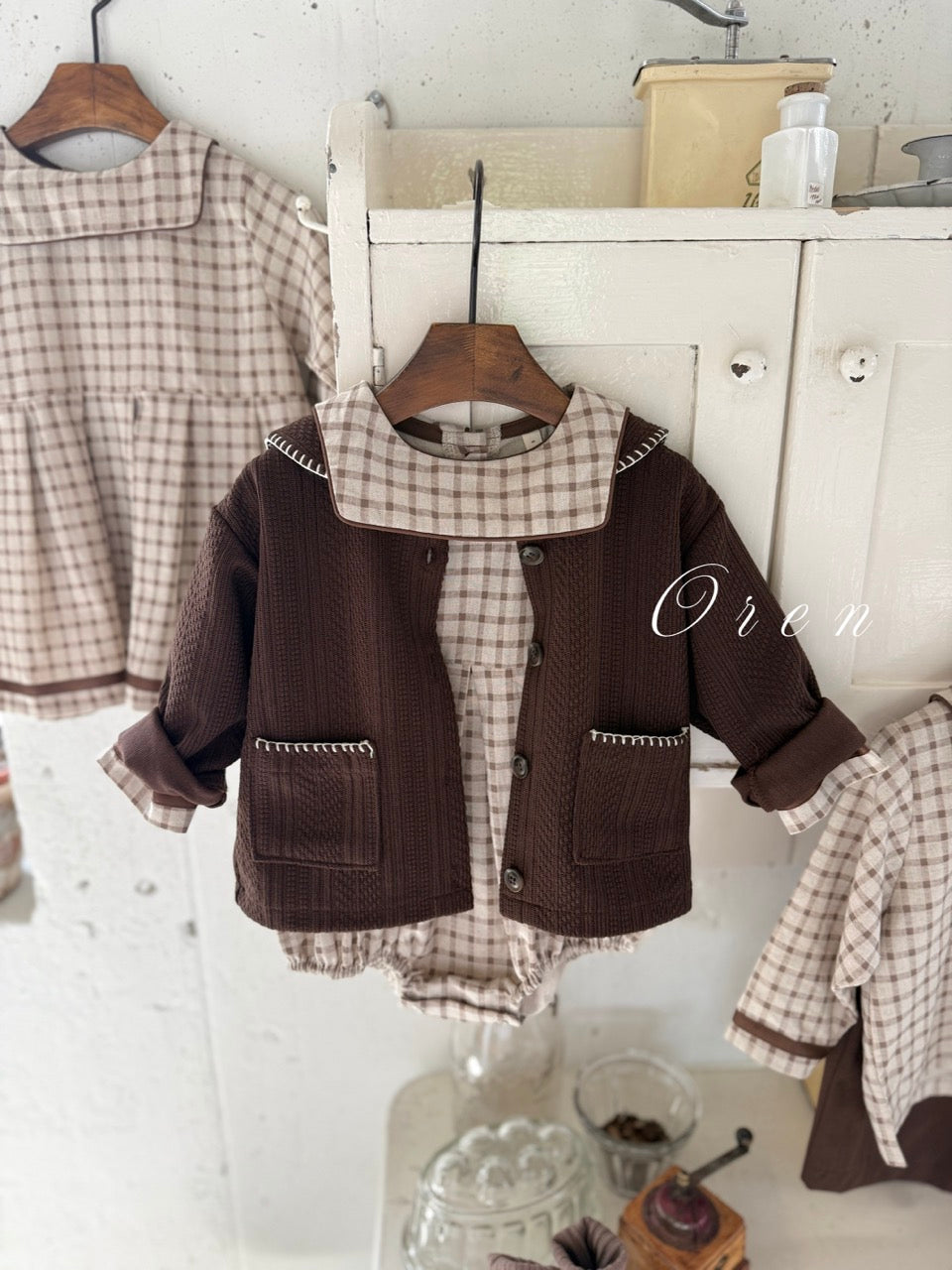 韓國童裝 25秋 | OR25316 Lucien Melo Cardigan