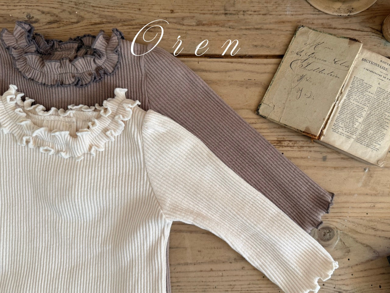 韓國童裝 25秋 | OR25315 Frill Golf Tee
