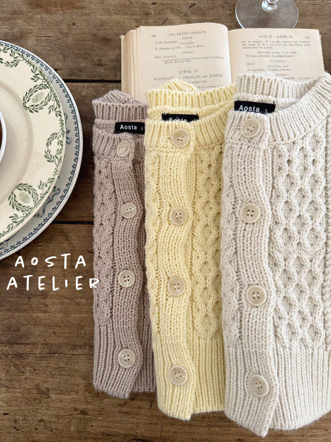 現貨▷ 韓國童裝 25春 | AO25109 CARDIGAN (2-3y)