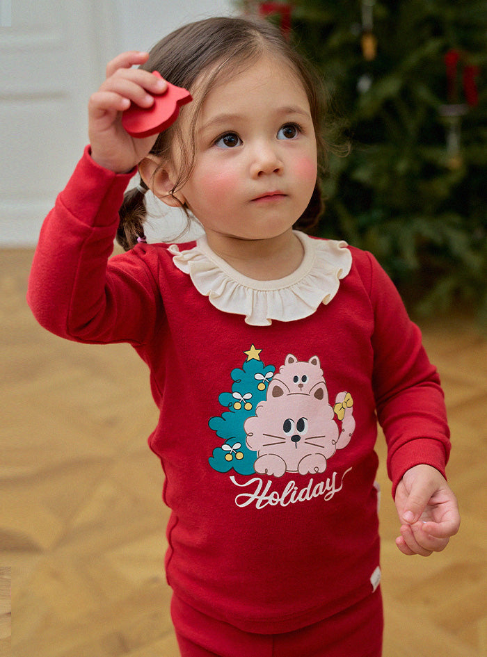 SALE 室內服團購 (30/9截單) 無螢光長袖套裝 Christmas 24 LS28
