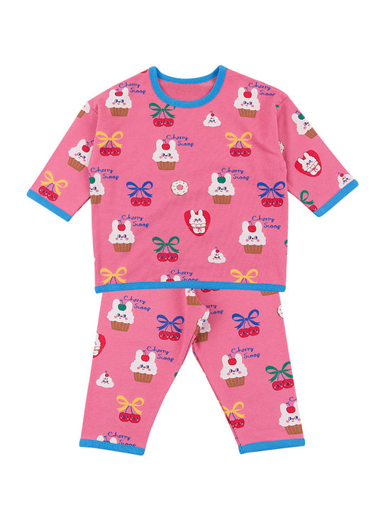 25FW 新款 室內服團購 (30/9截單) 無螢光長袖套裝(90-140) LS64