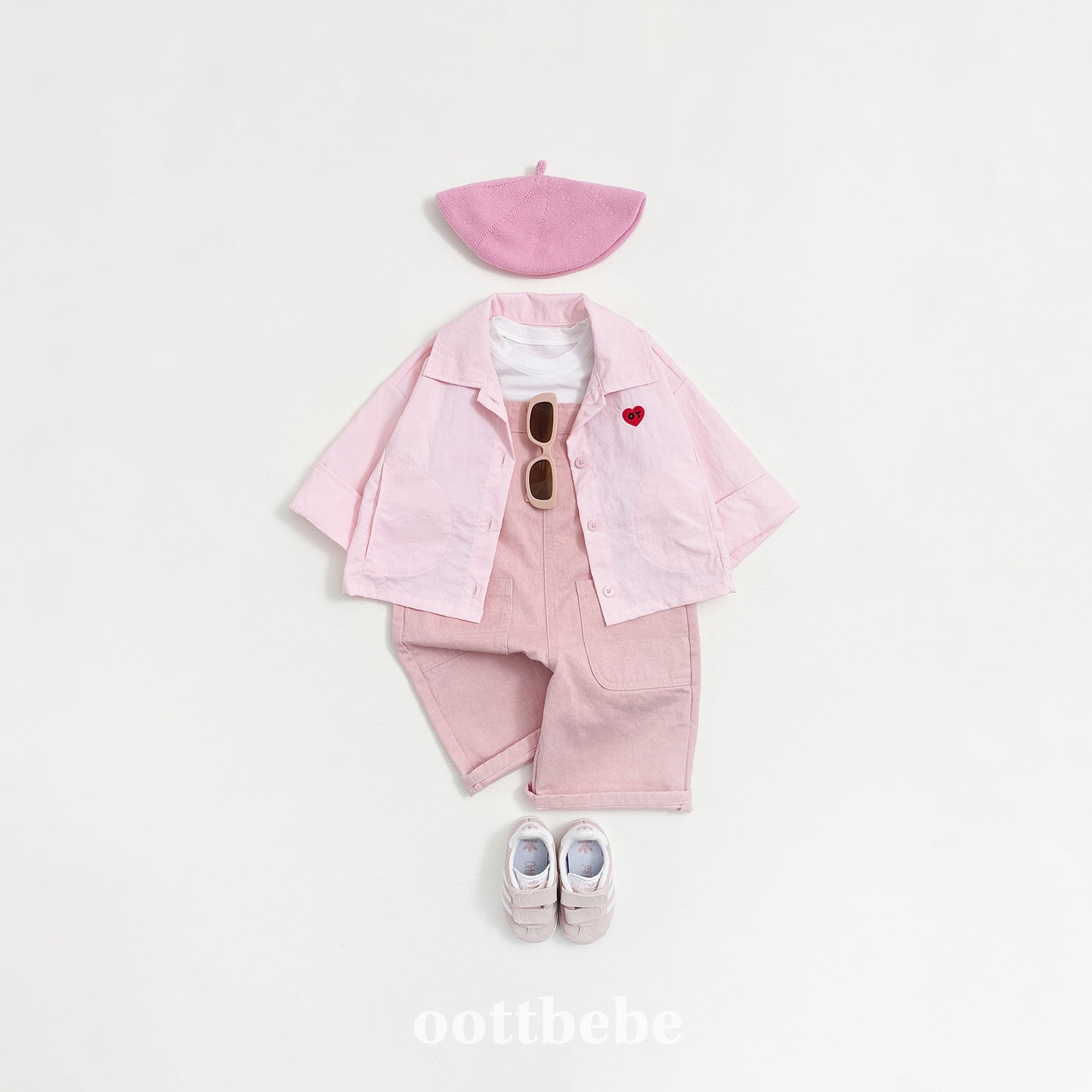 韓國童裝 | OT25329 Kids Pastel Overall