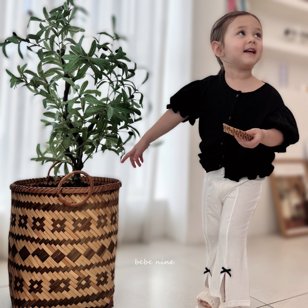 韓國童裝 25夏| BN2534 Vellua Frill Cardigan (Baby & Kids) #同品牌4件85折