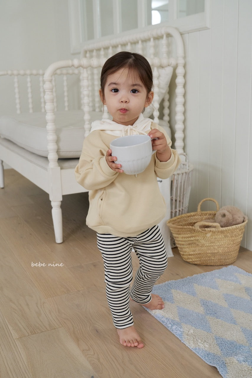 韓國童裝 25秋| BN25348 NINE STRIPE LEGGINGS