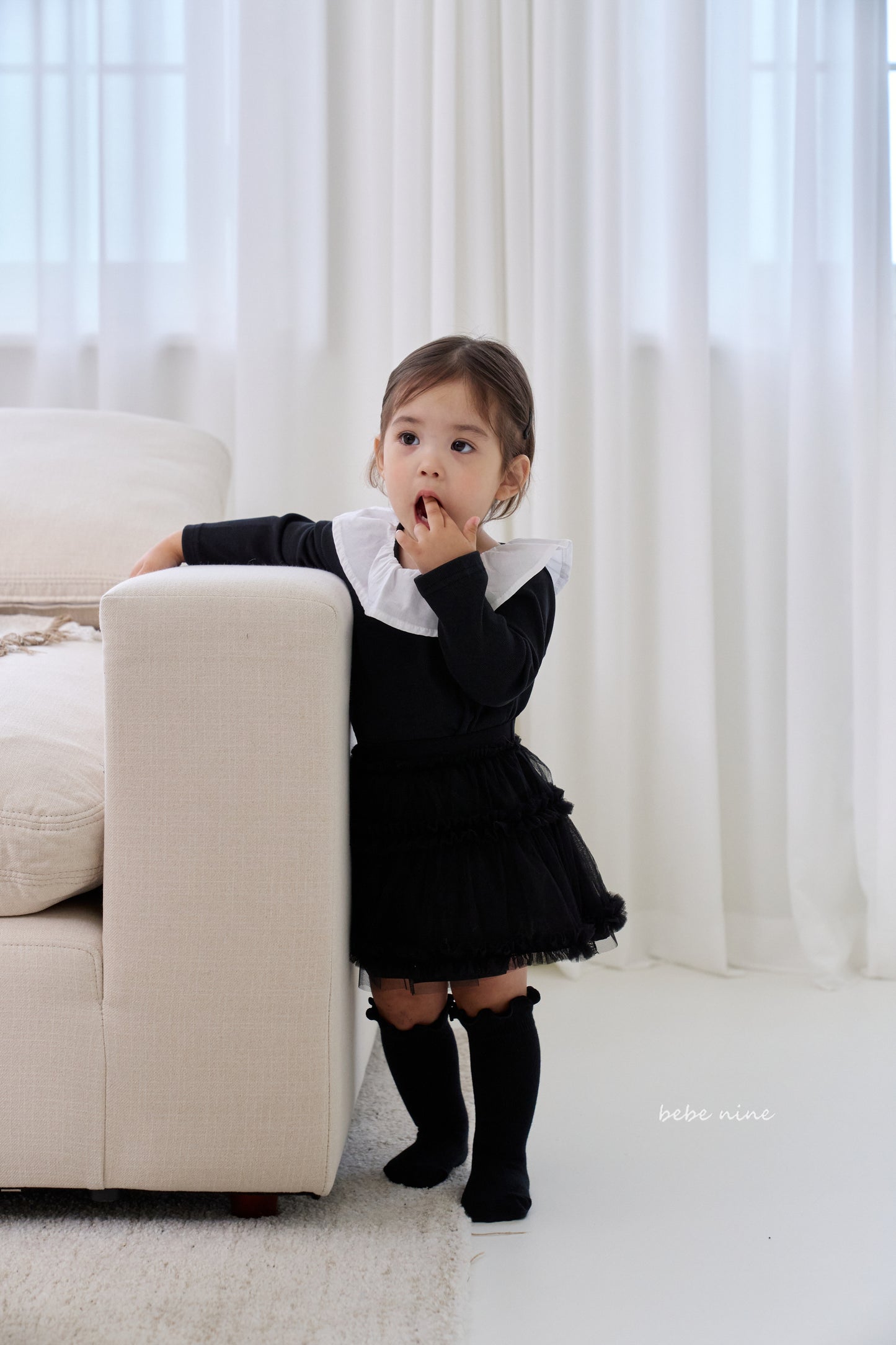 韓國童裝 25秋| BN25332 ROSE RIBBON BLOUSE