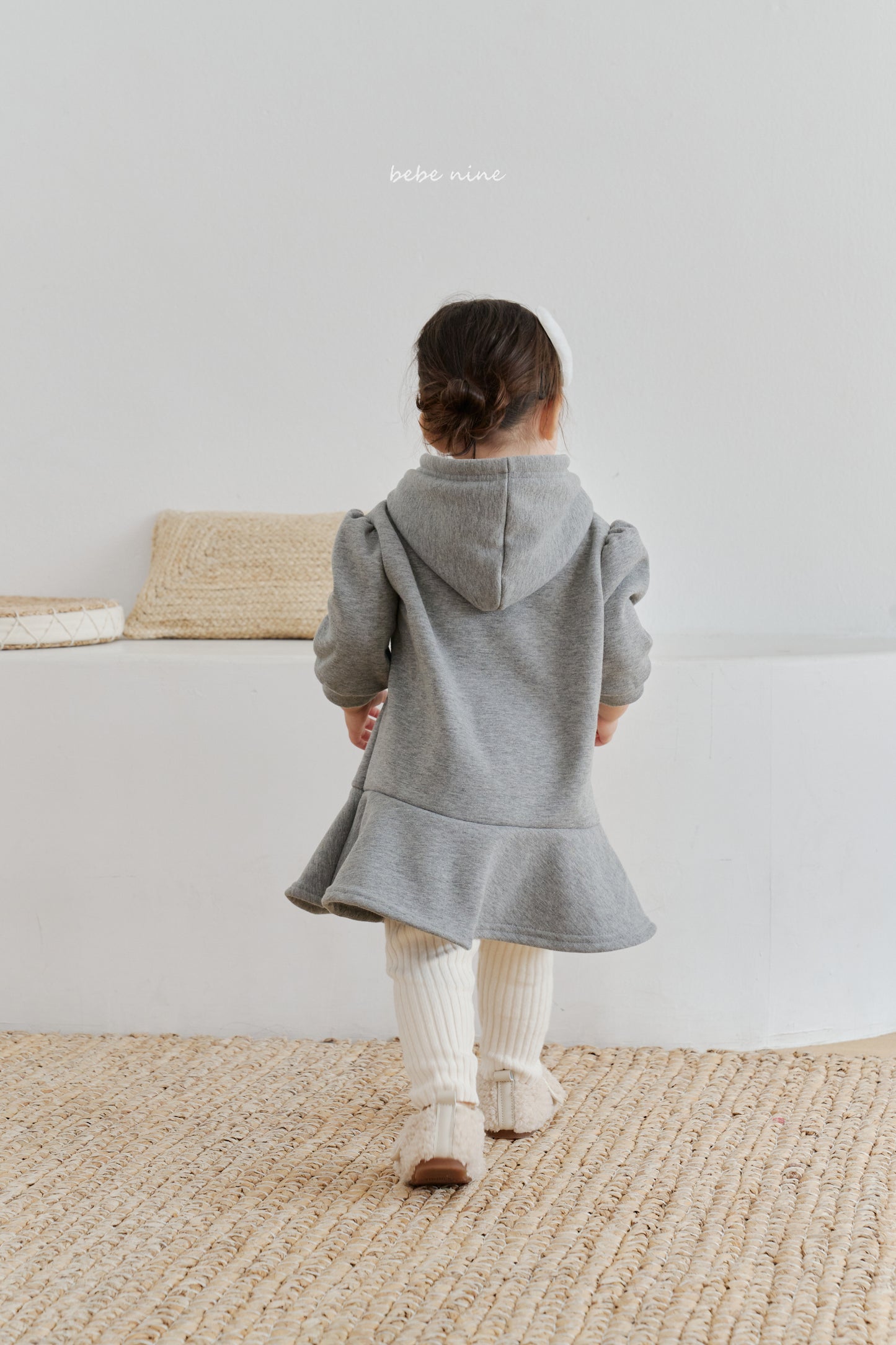 現貨▷ 韓國童裝 BEBENINE Lovely Fleece Dress (85cm 有薄絨)