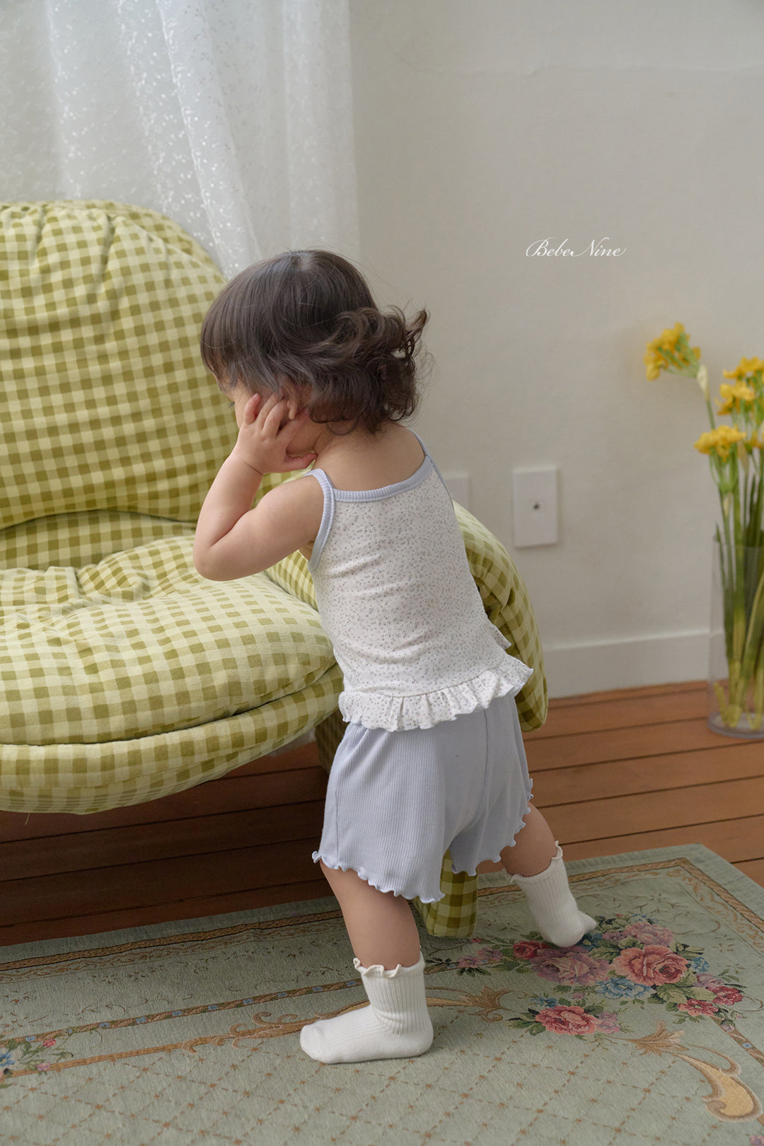 韓國童裝 26夏| BN18 Floral Sleeveless Set 碎花無袖套裝