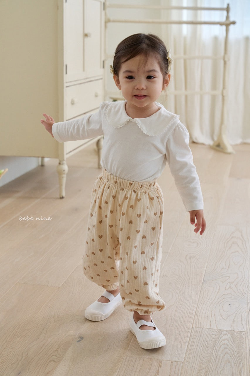 韓國童裝 25秋| BN25359 FRENCH ALADDIN PANTS