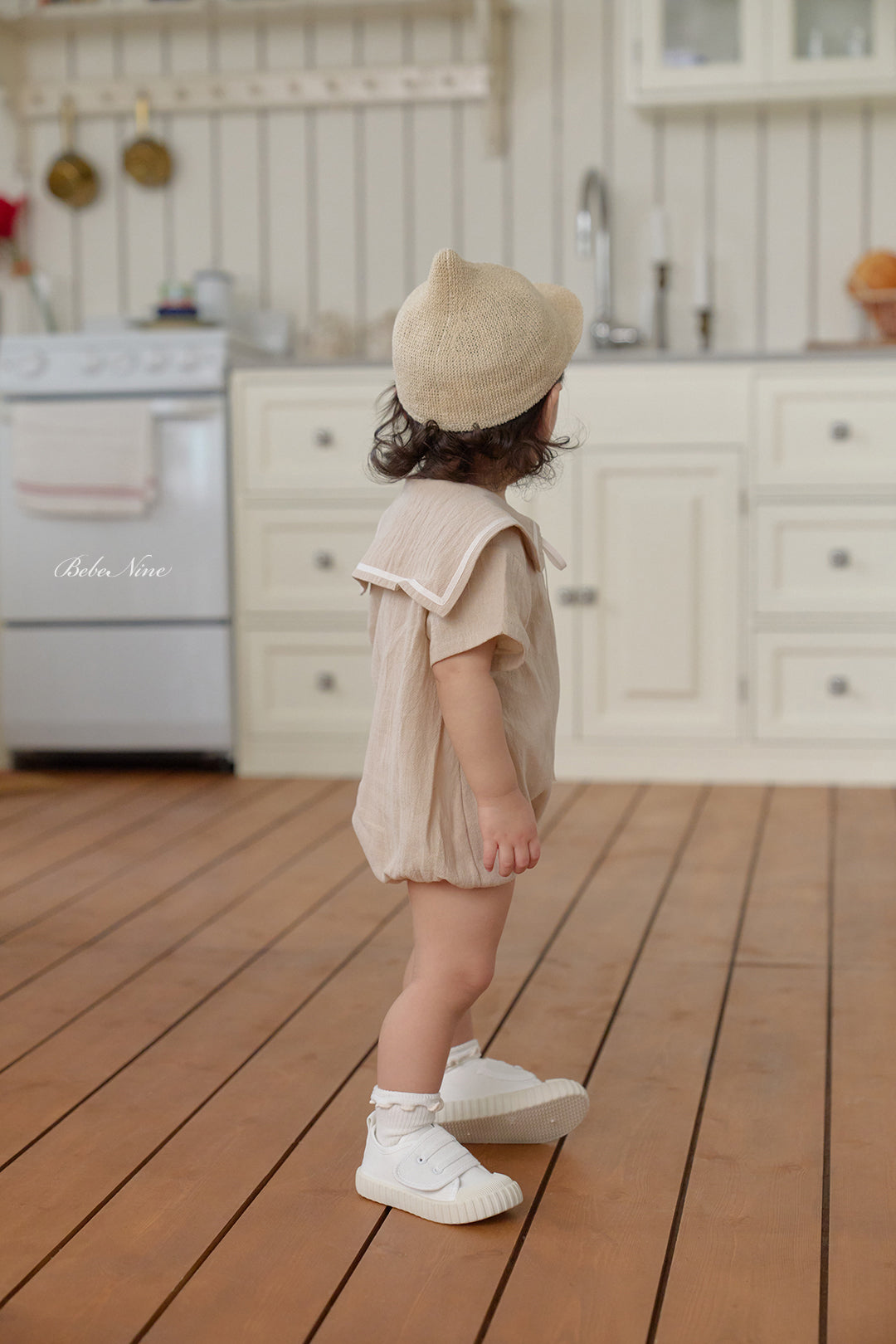 韓國童裝 26夏| BN03 Roa Sailor Suit 羅亞水手連身衣