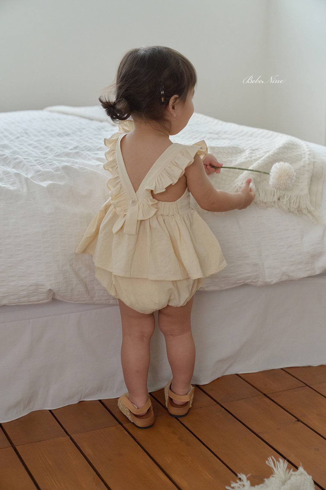 韓國童裝 26夏| BN09 Rael Frill Set 拉埃爾荷葉邊套裝