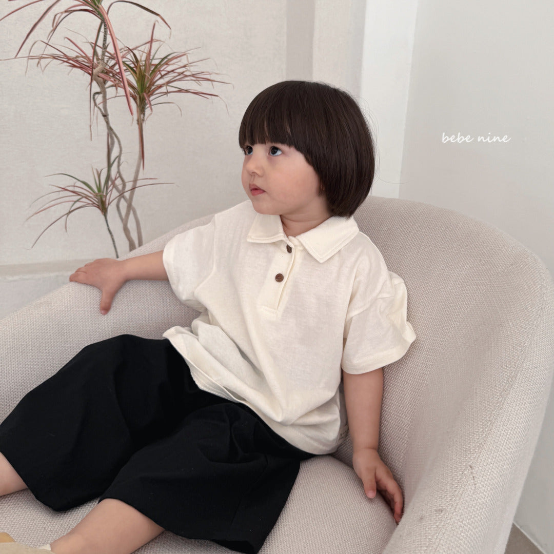 韓國童裝 25夏| BN25272 LUCAS POLO TEE #同品牌4件85折