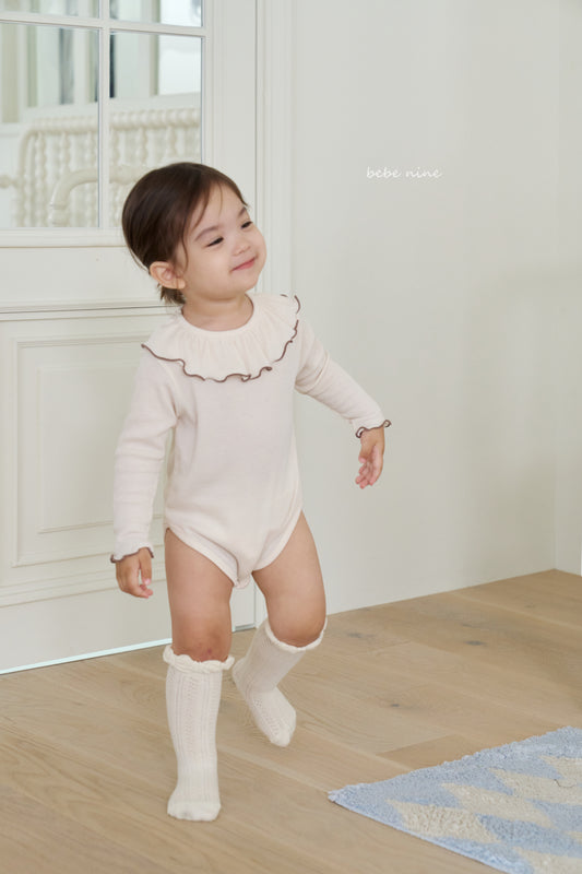 現貨▷ 韓國童裝 BEBENINE Frill Baby Suit (6/18m)