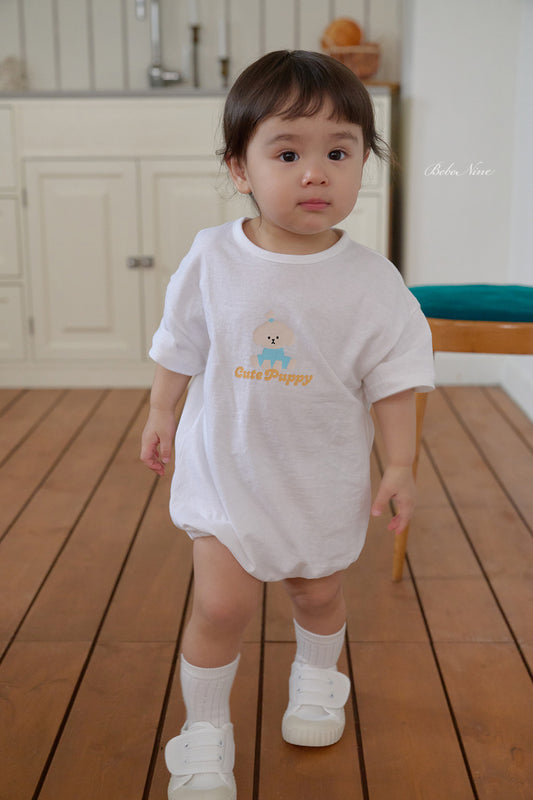 韓國童裝 26夏| BN40 Puppy Suit 小狗連身衣