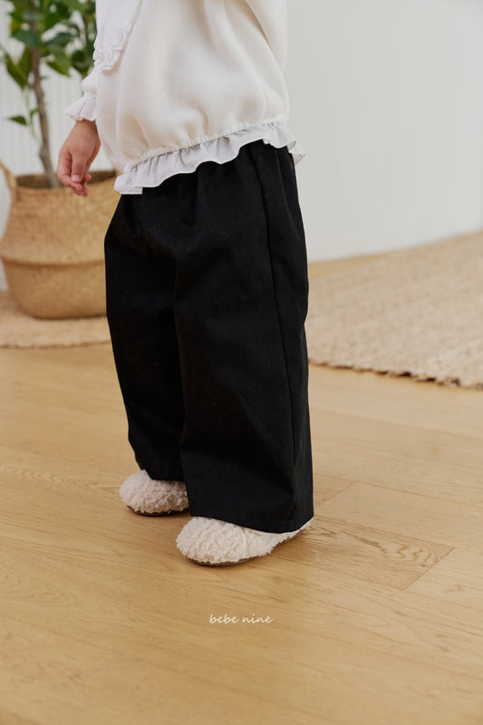 韓國童裝 25秋冬| BN25440 Cotton Loose Pants