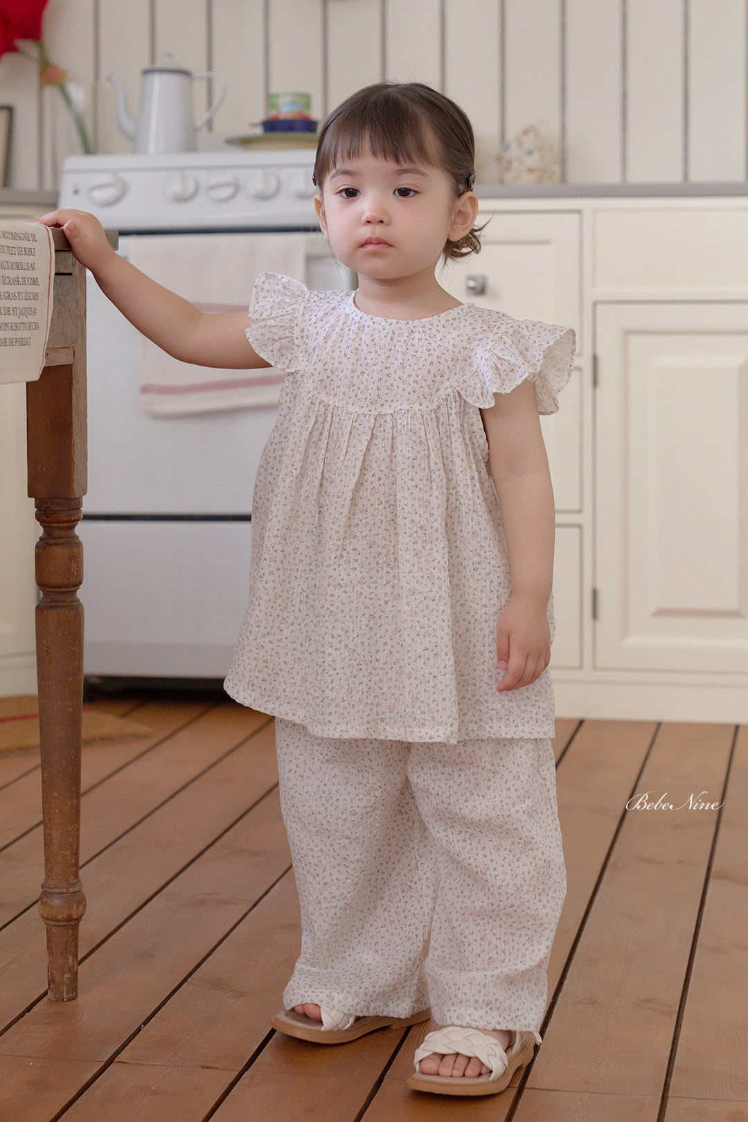 韓國童裝 26夏| BN08 Angel Loose Pants Set 天使寬鬆長褲套裝