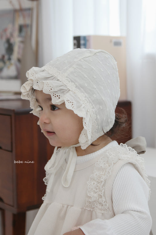 韓國童裝 26春 | BN35 Shirley Bonnet (Free Size)