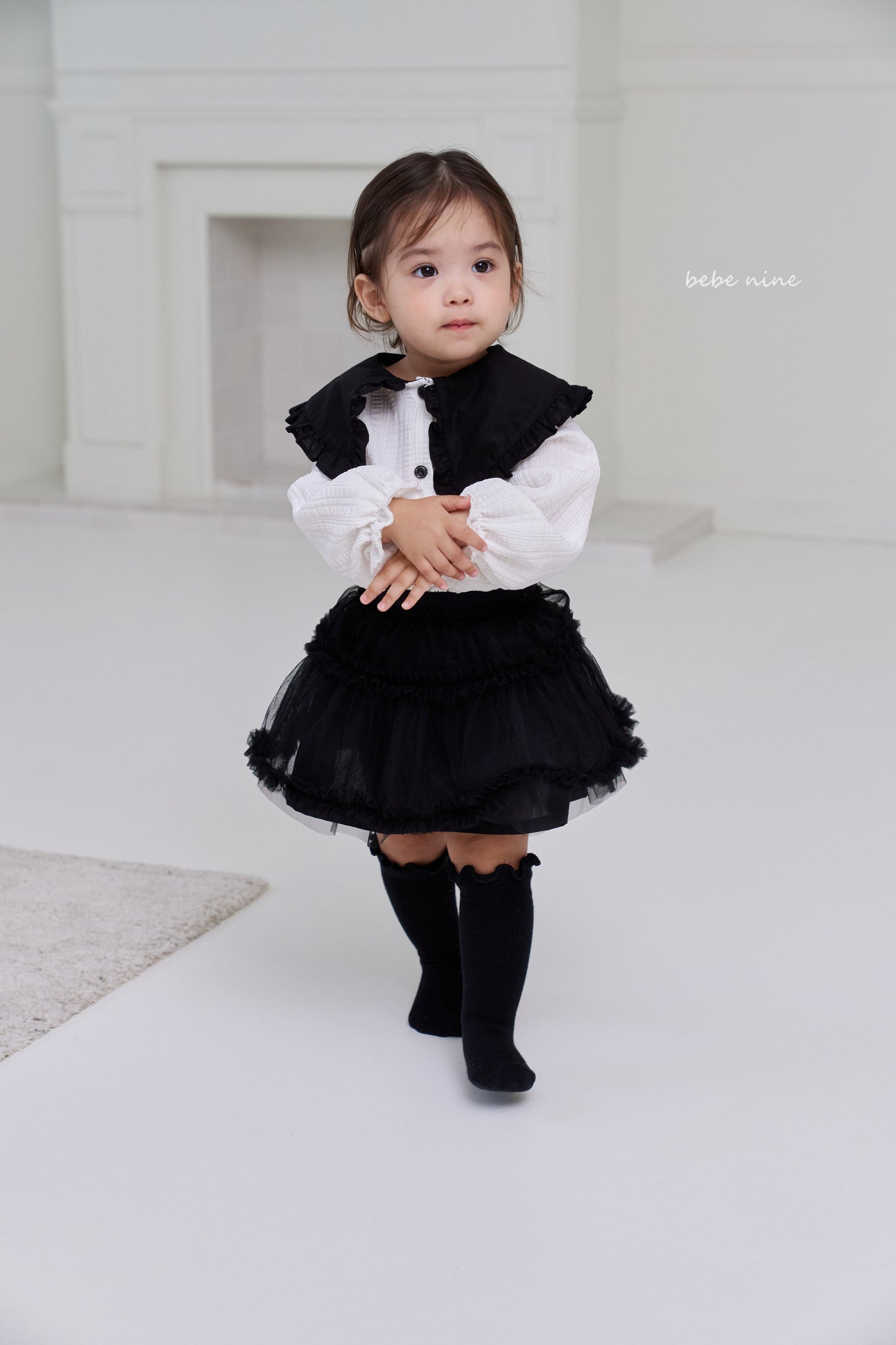 韓國童裝 25秋| BN25337 FRILLIN BLOUSE