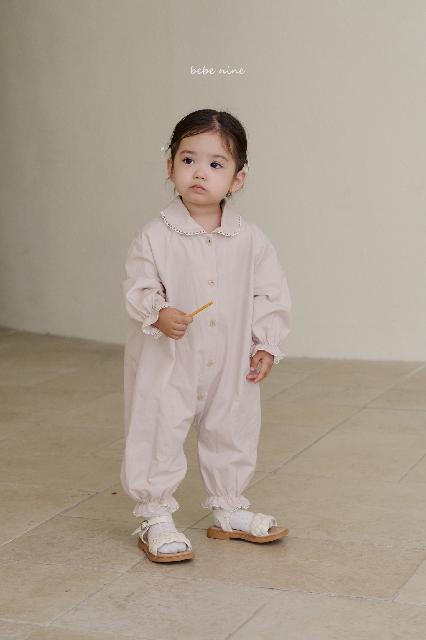 韓國童裝 25秋| BN25303 LAUREN COLLAR SUIT