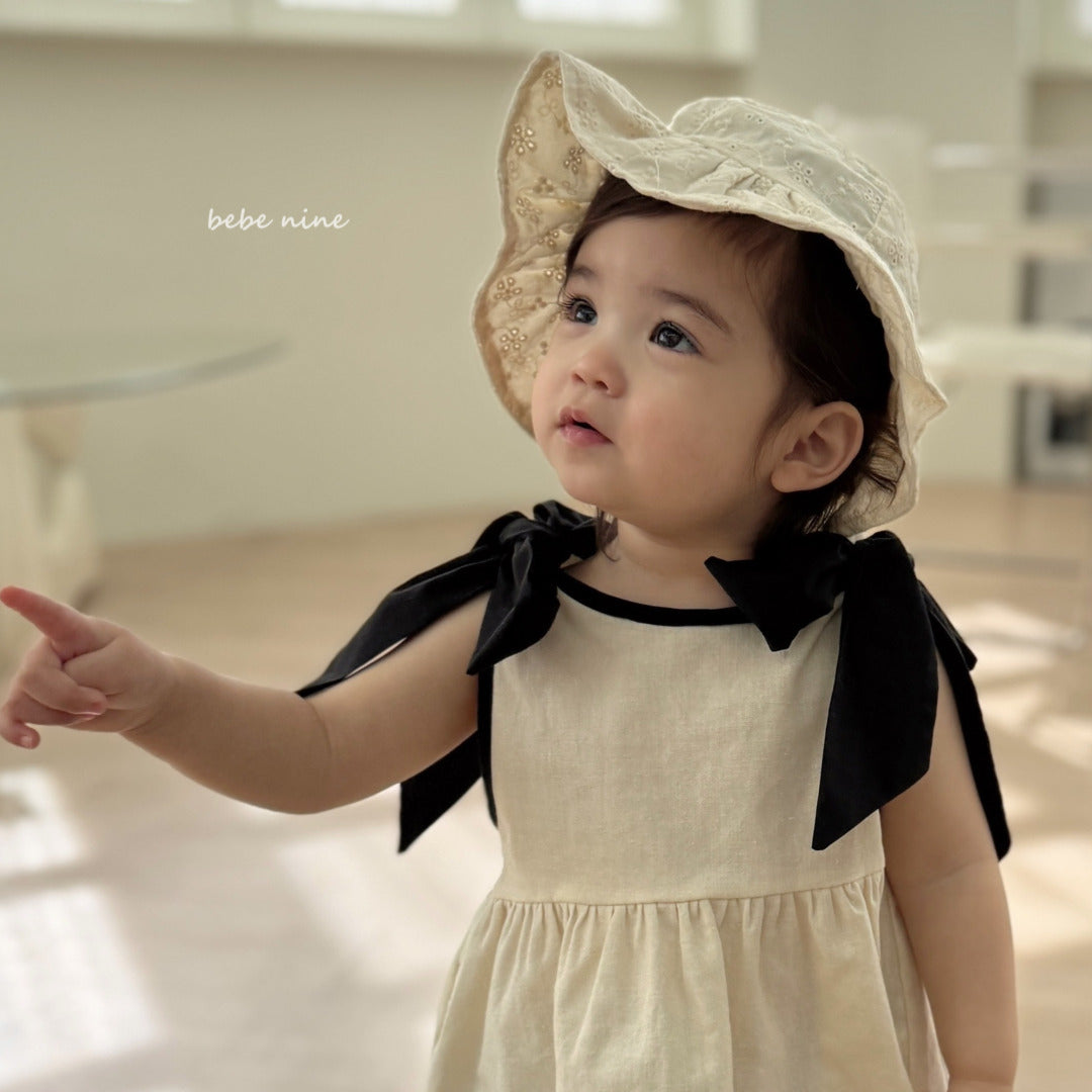 韓國童裝 25夏| BN25202 Lace Bucket Hat #同品牌4件85折