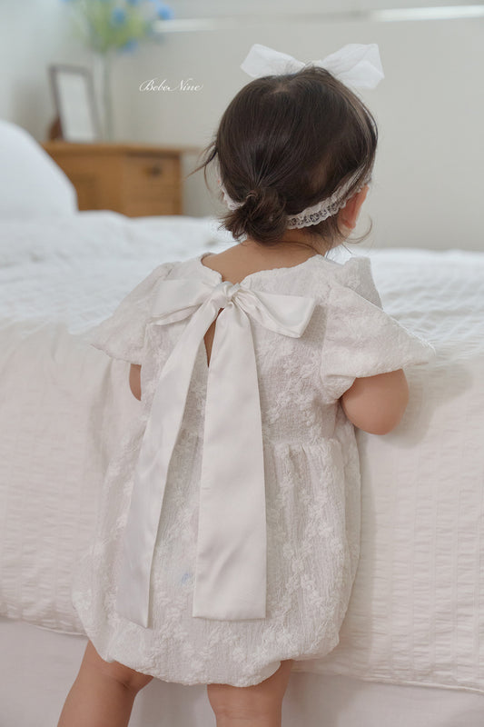 韓國童裝 26夏| BN23 Shine Ribbon Suit 閃耀蝴蝶結連身衣