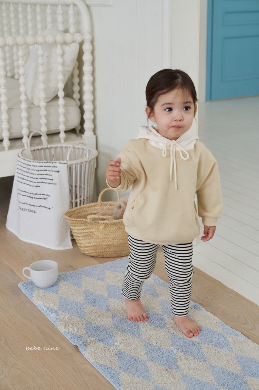 韓國童裝 25秋| BN25348 NINE STRIPE LEGGINGS