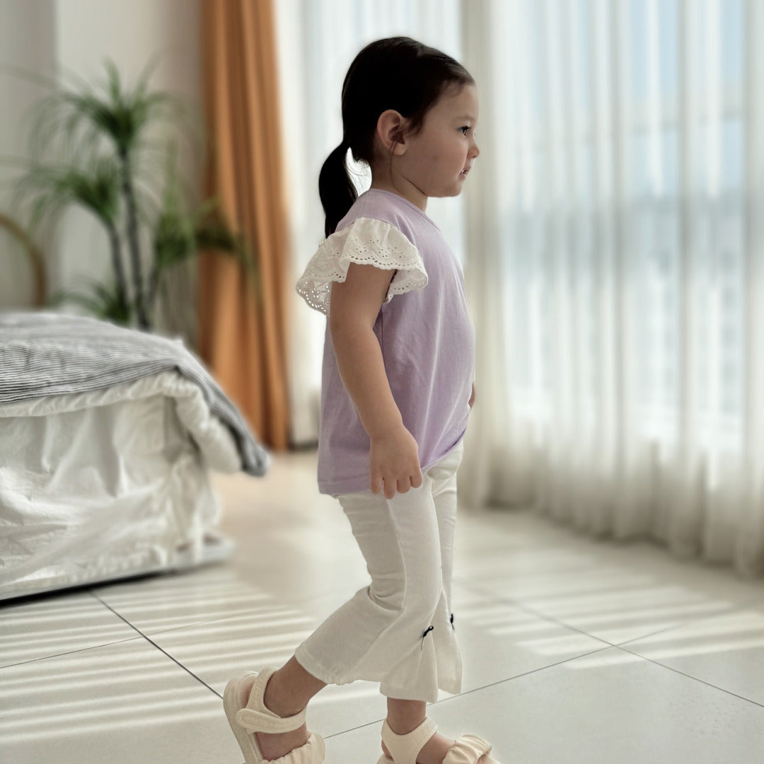 韓國童裝 25夏| BN2535 Frilled T-Shirt (Baby & Kids) #同品牌4件85折