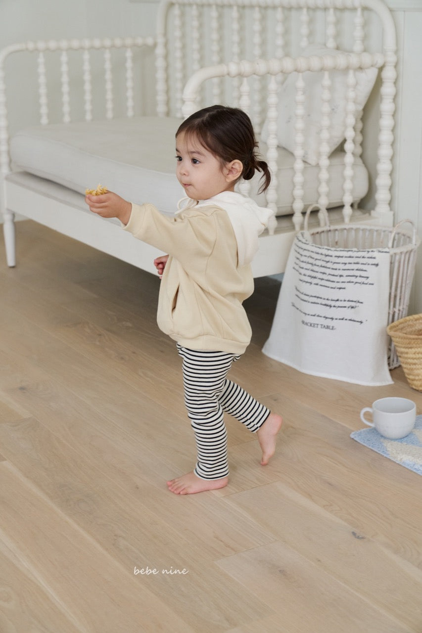 韓國童裝 25秋| BN25348 NINE STRIPE LEGGINGS