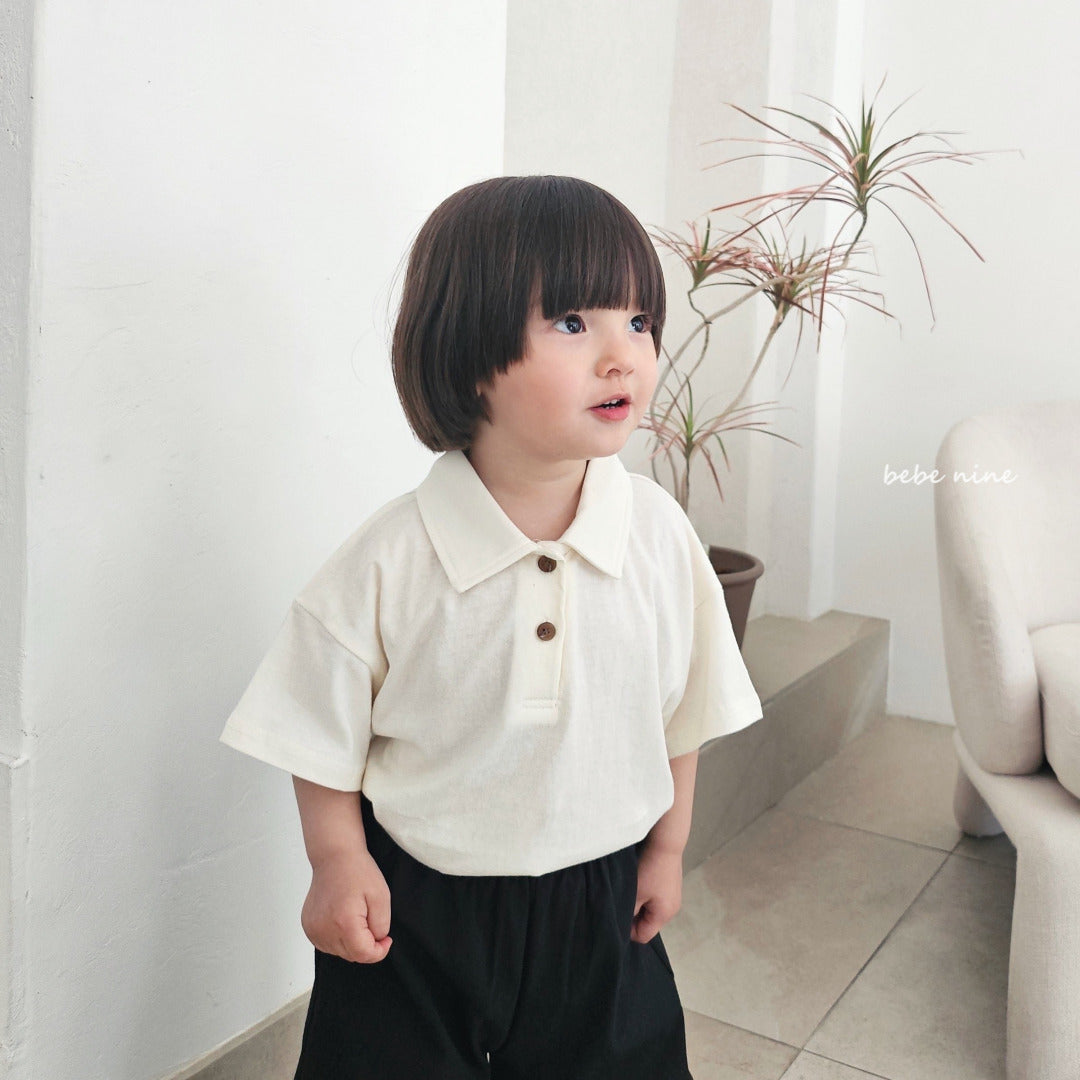 韓國童裝 25夏| BN25272 LUCAS POLO TEE #同品牌4件85折
