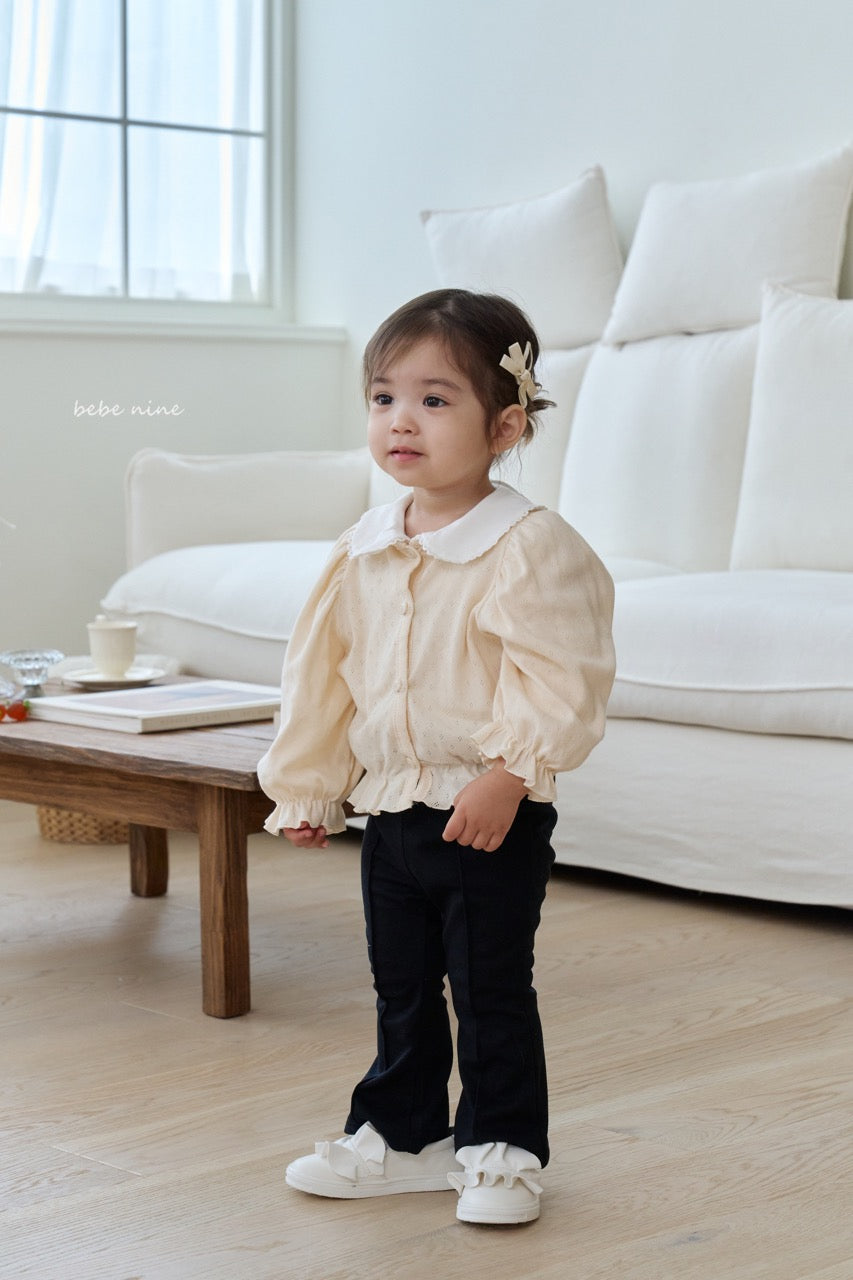 韓國童裝 25秋| BN25365 EDEL FRILL CARDIGAN