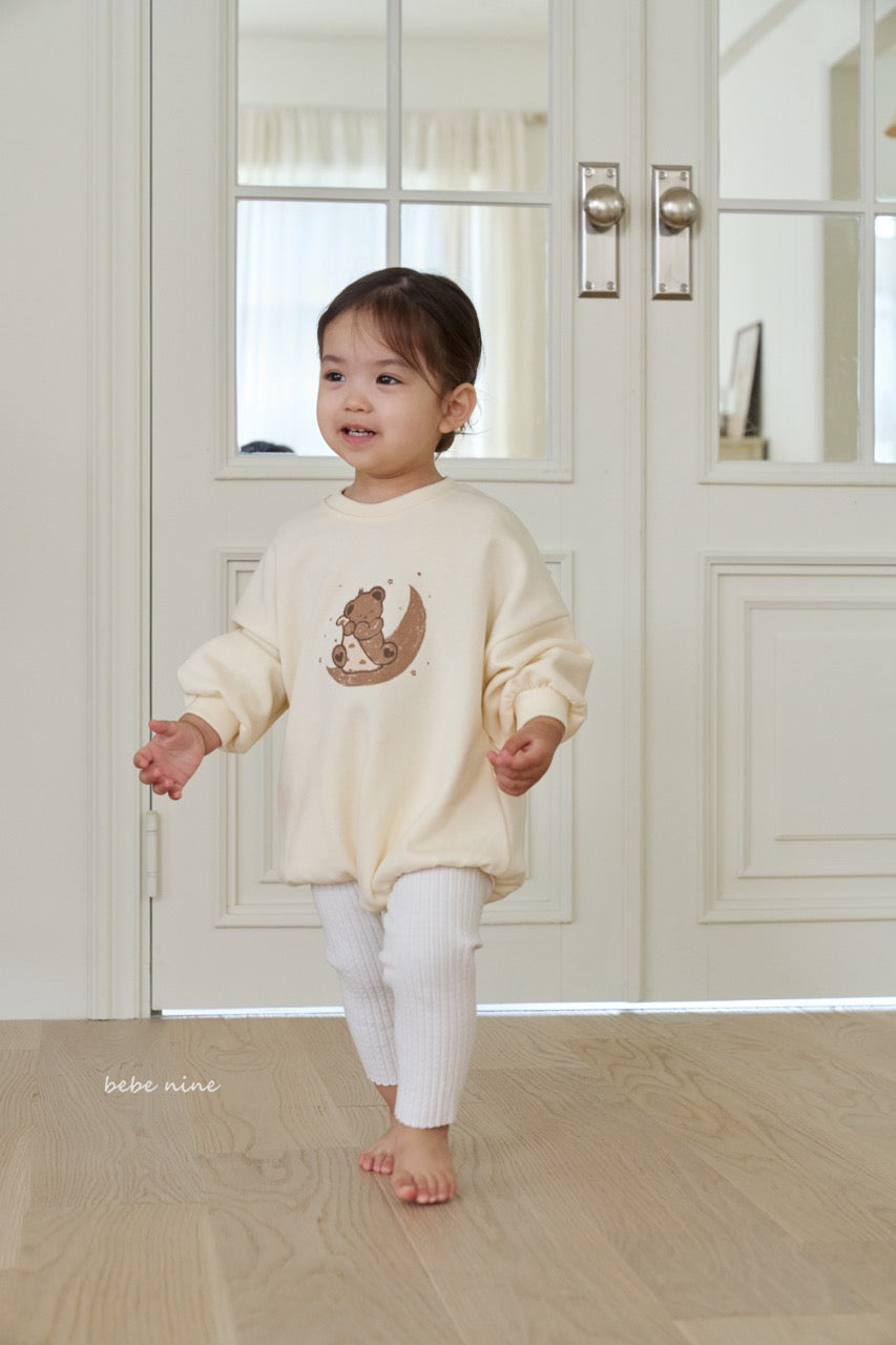 韓國童裝 25秋| BN25354 BASIC RIBBED LEGGINGS