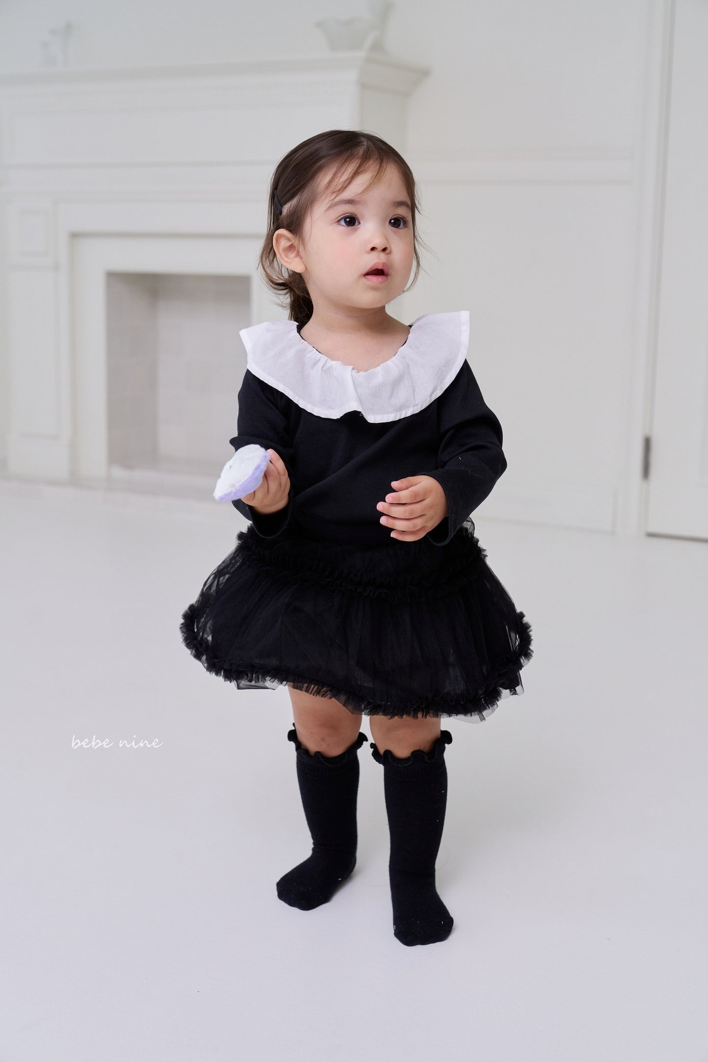 韓國童裝 25秋| BN25332 ROSE RIBBON BLOUSE