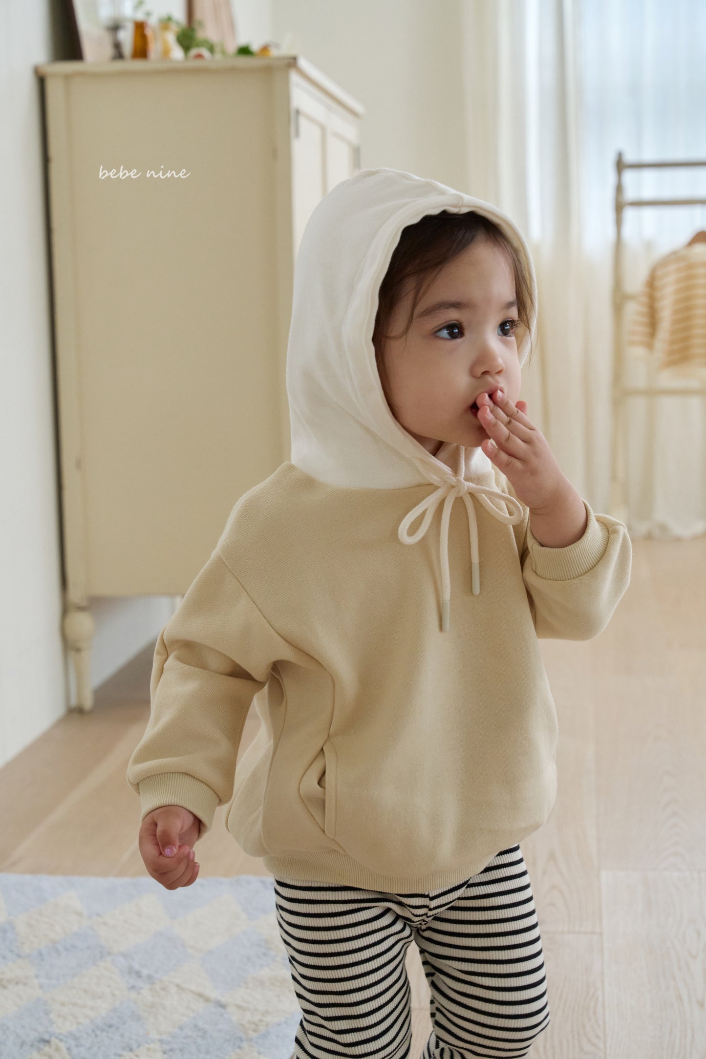 韓國童裝 25秋| BN25345 BILLY HOODED SWEATSHIRT