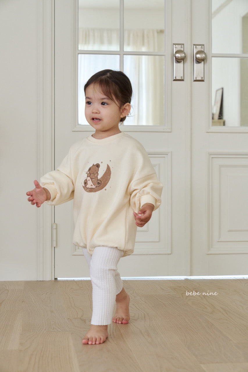 韓國童裝 25秋| BN25354 BASIC RIBBED LEGGINGS