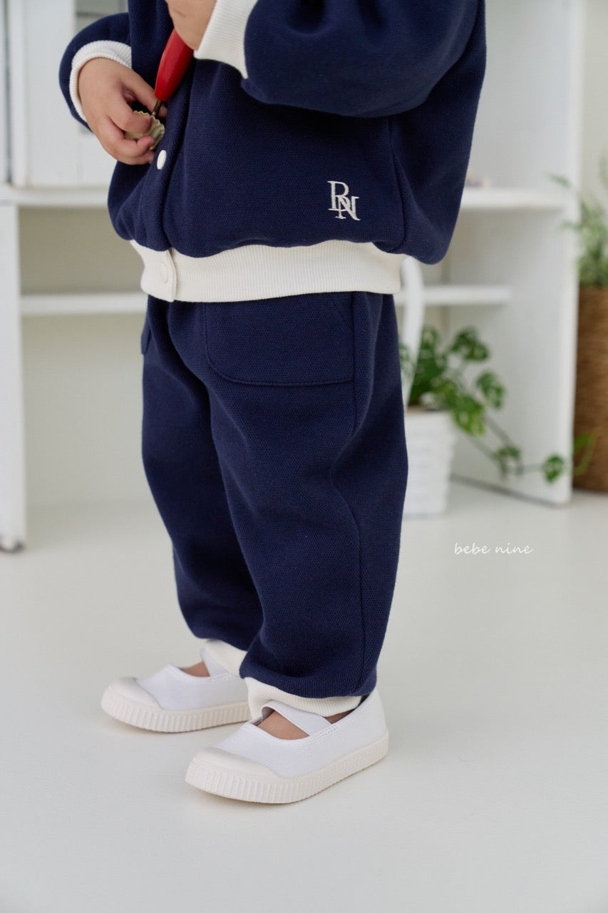 韓國童裝 25秋| BN25350 MARINE BASIC PANTS