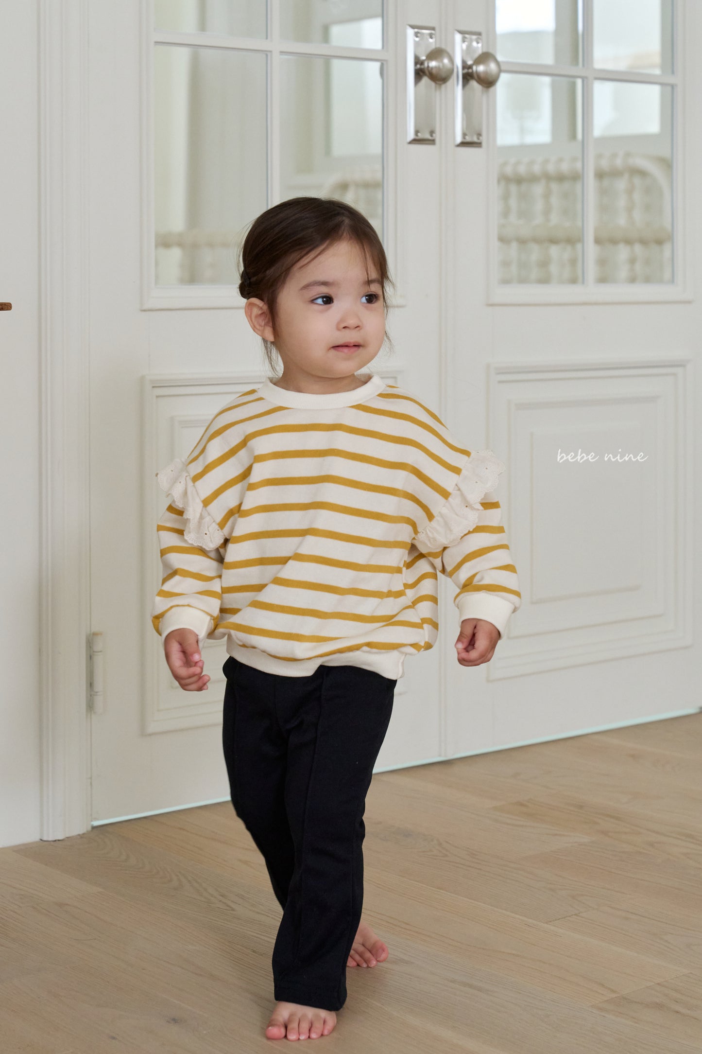 韓國童裝 25秋| BN25343 BONNIE FRILL SWEATSHIRT