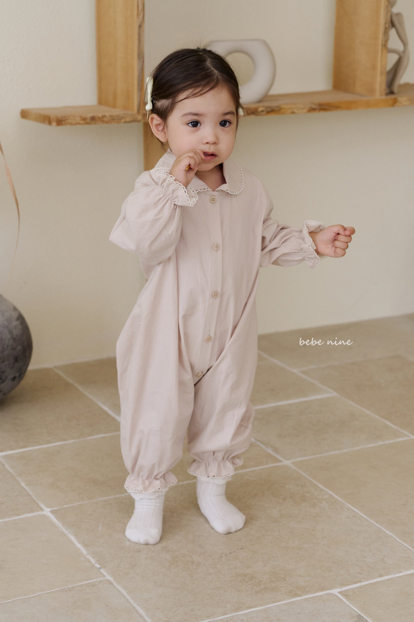 韓國童裝 25秋| BN25303 LAUREN COLLAR SUIT
