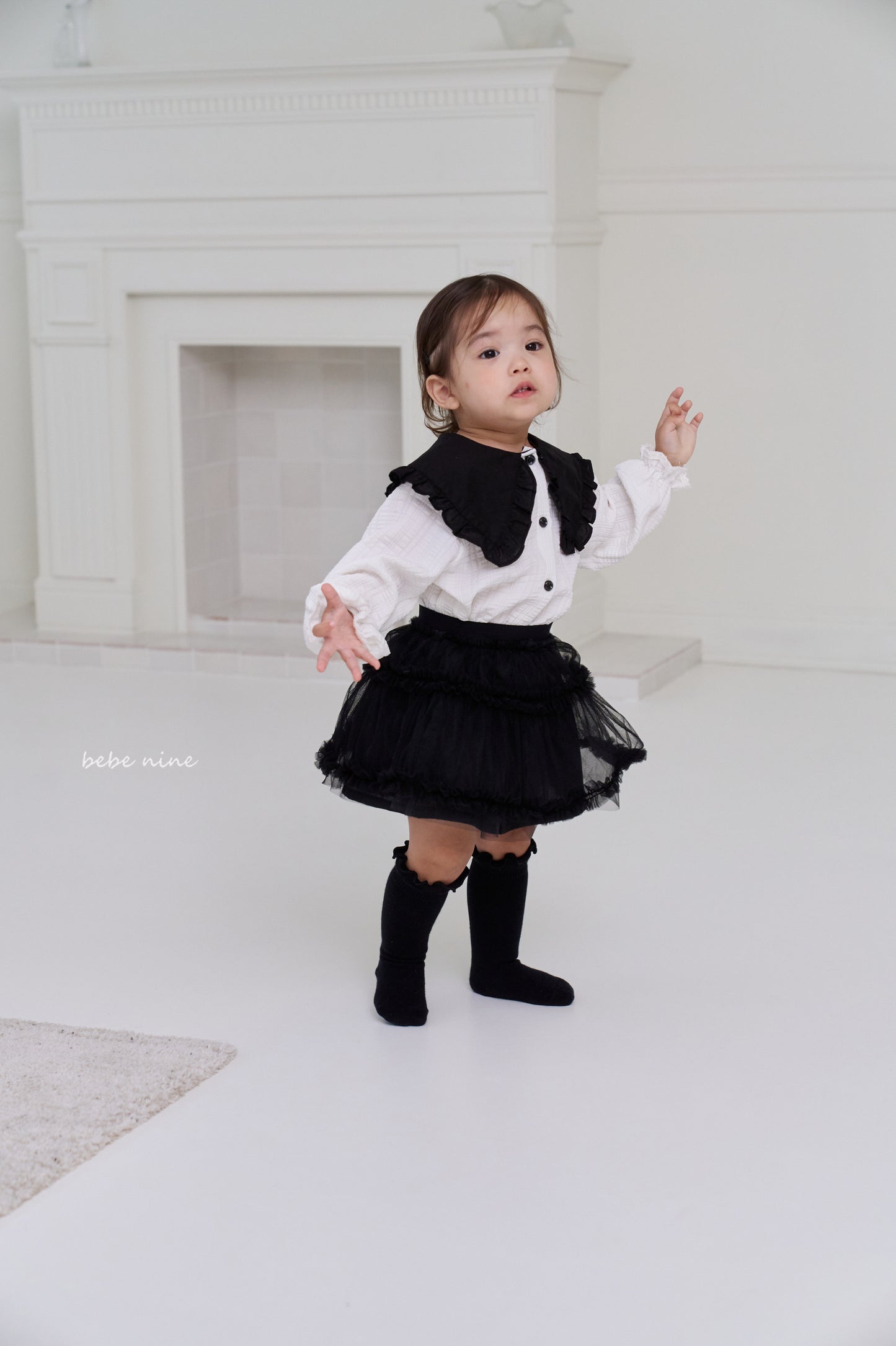 韓國童裝 25秋| BN25337 FRILLIN BLOUSE